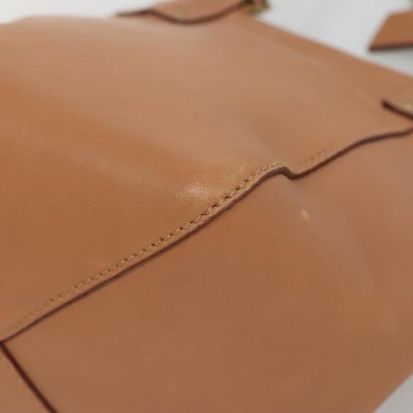 GUCCI Hand Bag Leather Beige Gold 94888 Auth ep9939 - Picture 15 of 16